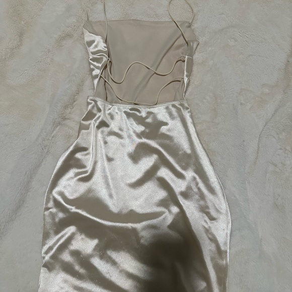 WINDSOR strappy open back mini dress - Picture 3 of 5